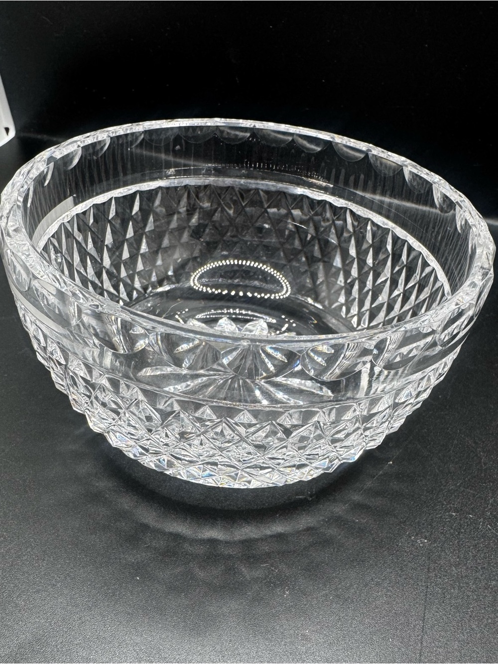 Waterford Crystal Colleen Pattern Finger Bowl 2.5 x 4"
